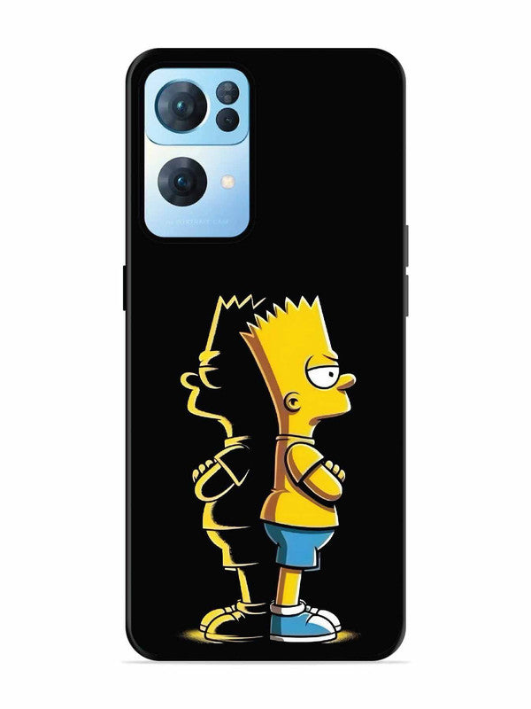 Oppo RENO 7 Pro 5G Bart Simpson Shadow Edge