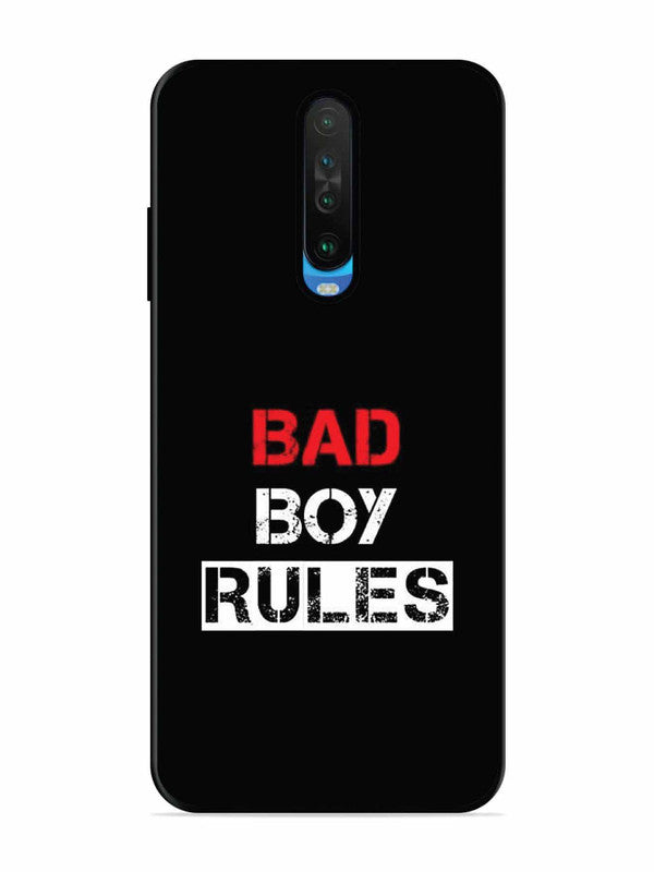 Poco X2 Bad Boy Rules