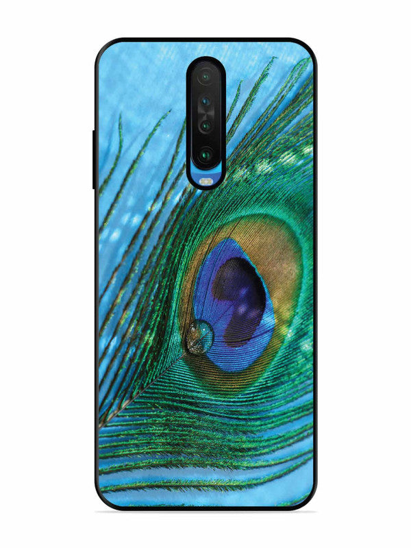 Poco X2 A drop on Peacock Feather