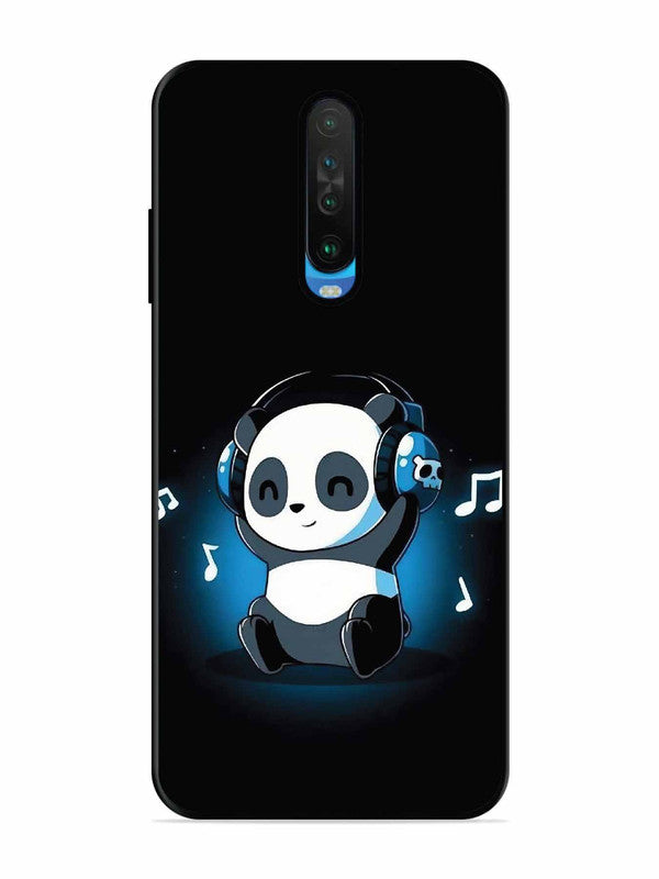 Poco X2 Panda Listening Music