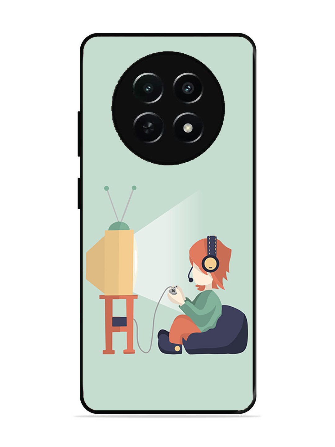 Realme Narzo 70x Kid Playing Game