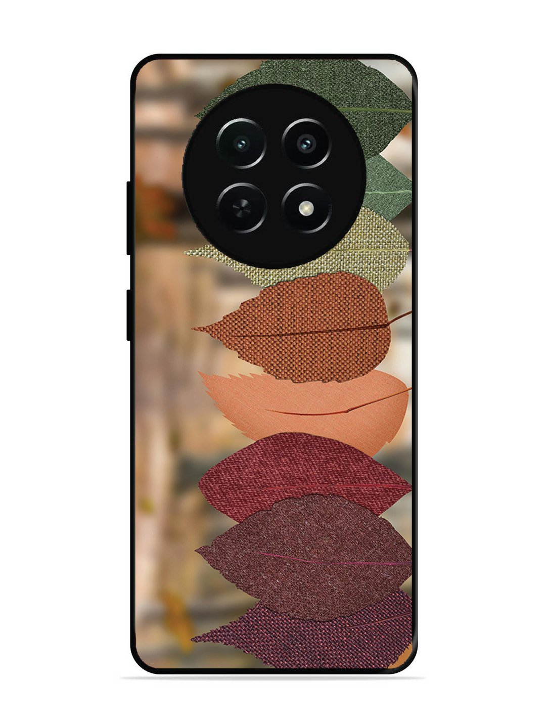 Realme Narzo 70x Fabric Leafs