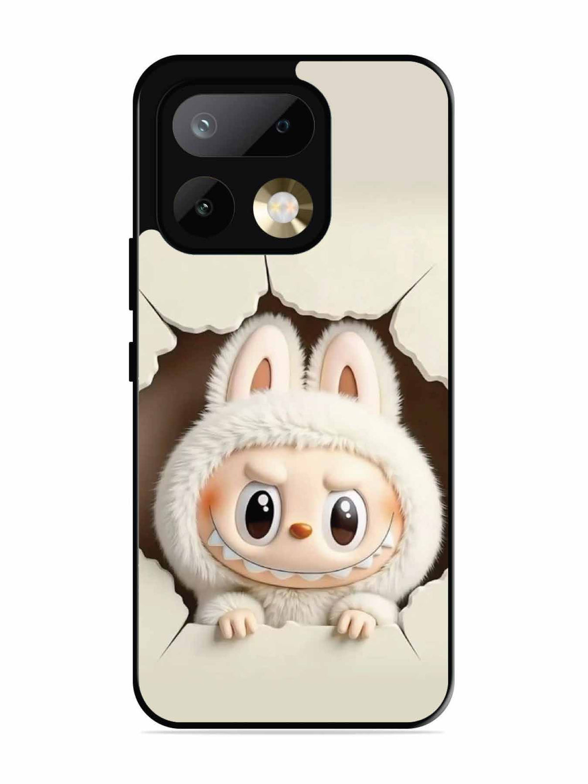 realme 16 Pro Labubu from Cracked Wall