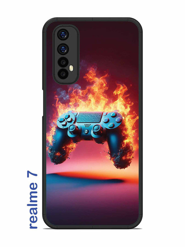 Realme 7 Console on fire