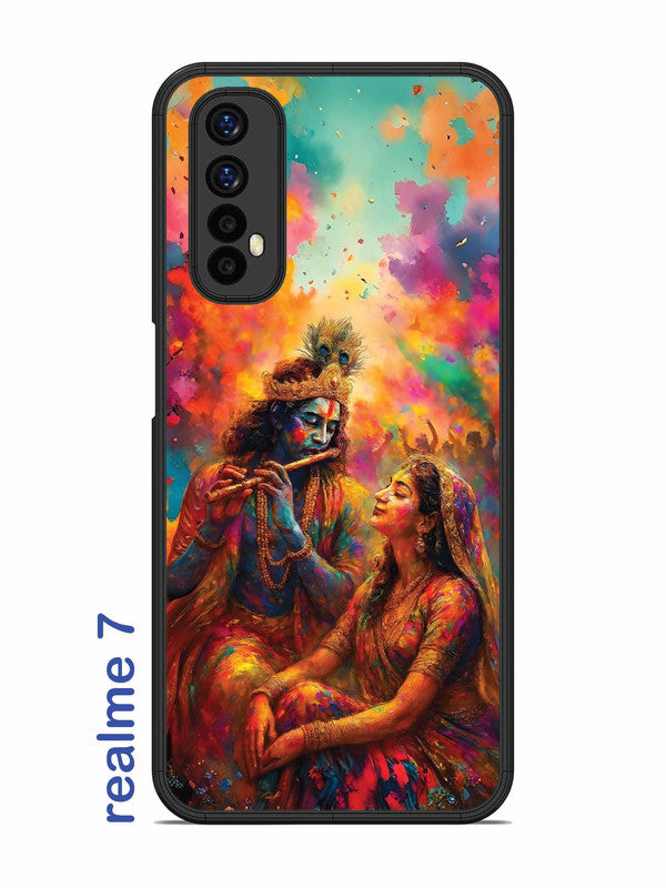 Realme 7 Radha Krishna Playing Flute
