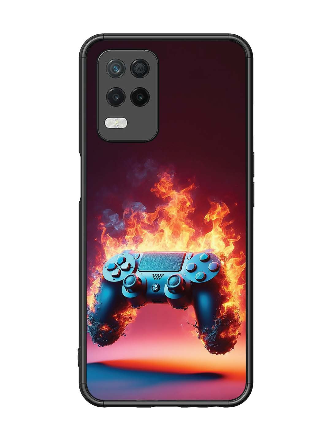 Realme 8 5G Console on fire