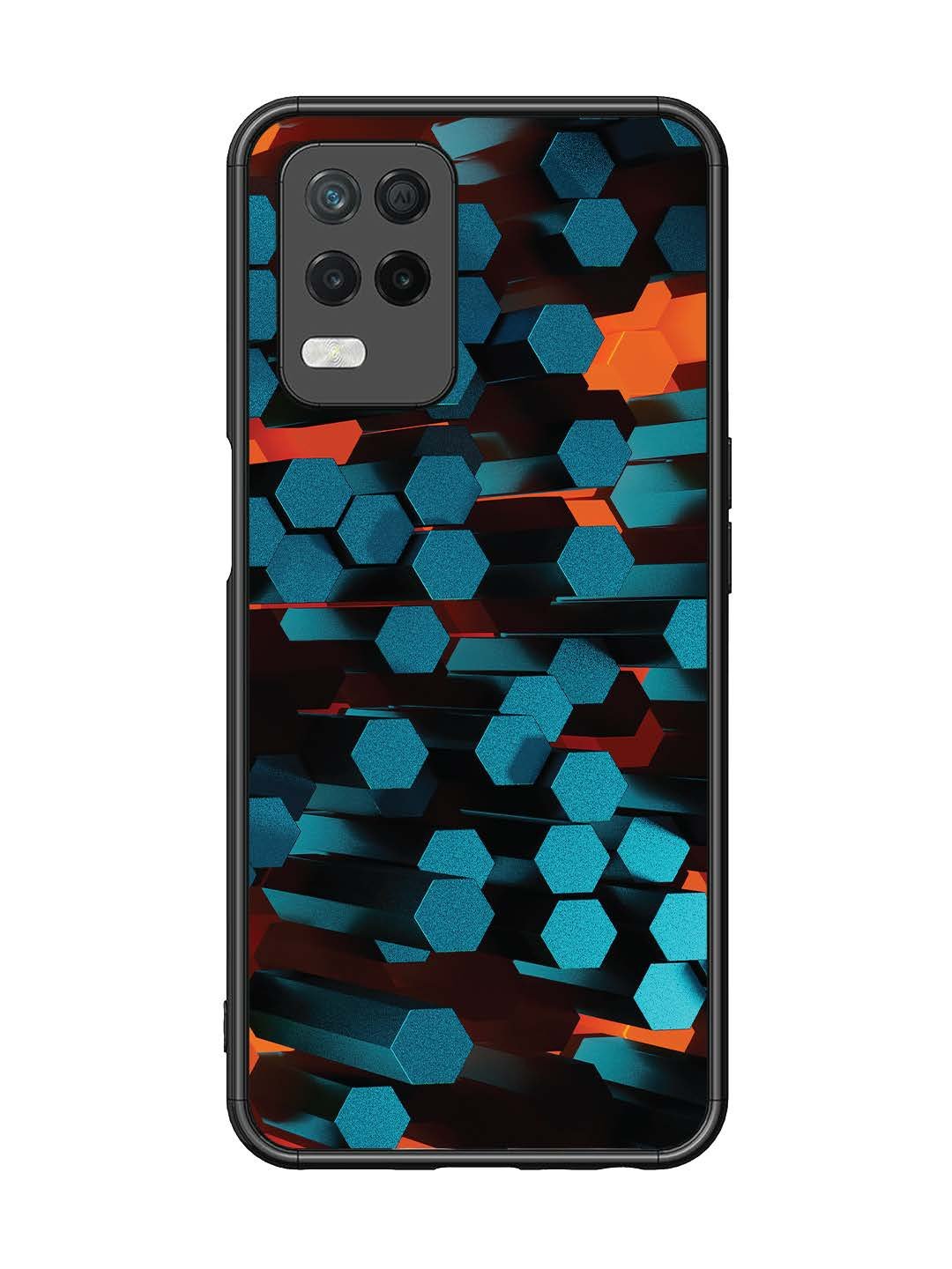 Realme 8 5G Hexagon 3D Abstract