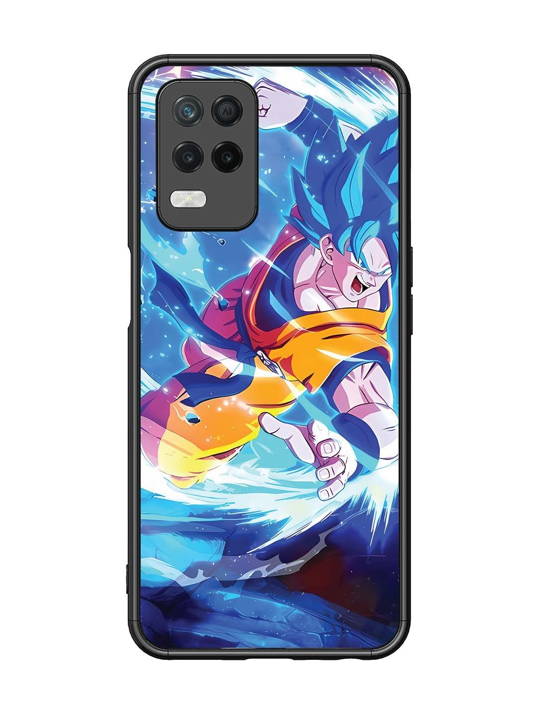 realme 8 5G goku-blue-dragon-ball