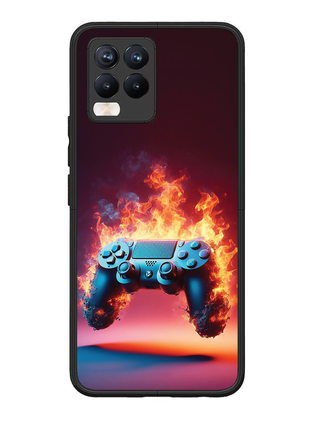 Realme 8 Pro Console on fire