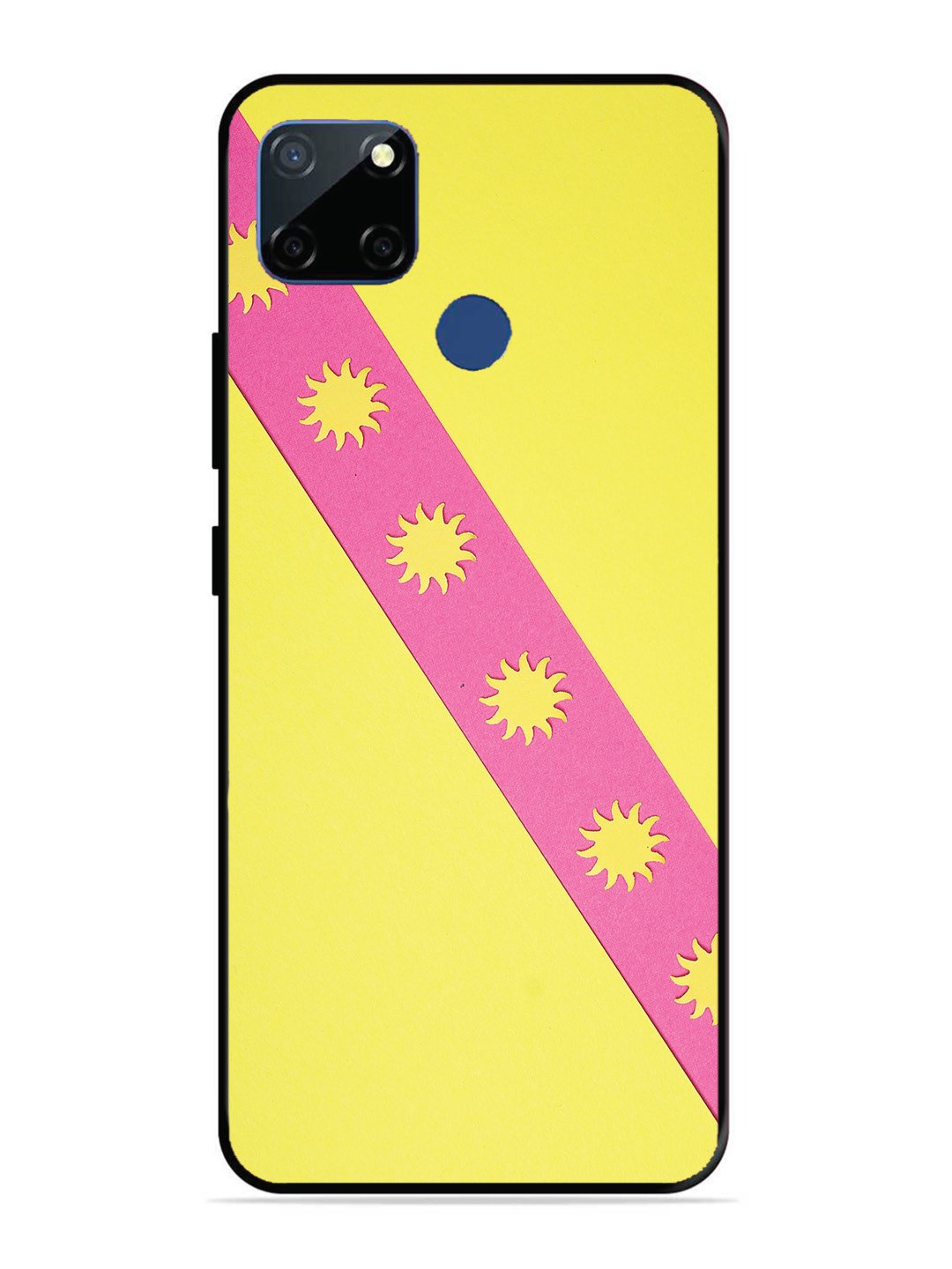 Realme C12 Pick Strip on Yellow Colour