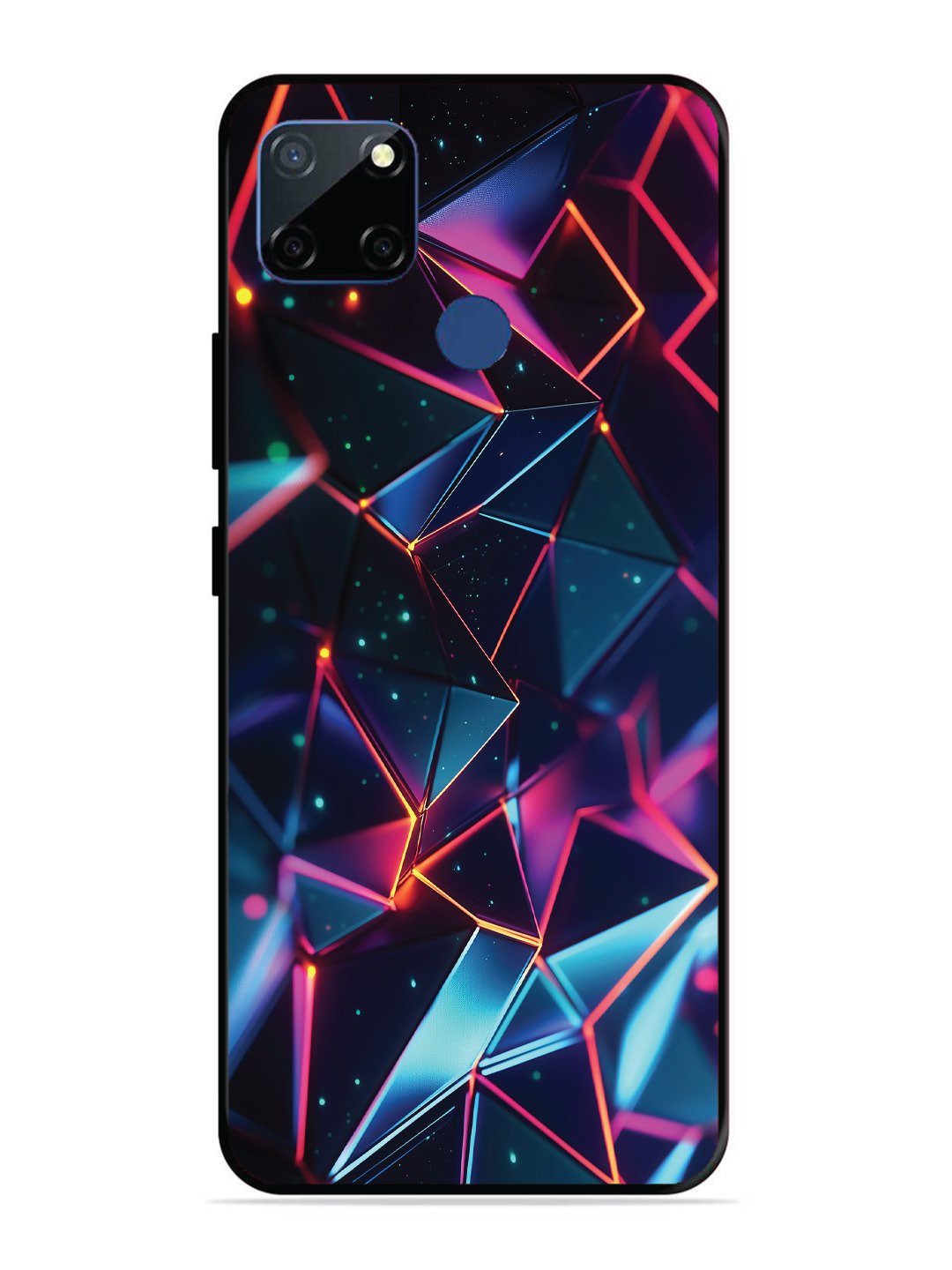 Realme C12 3D Abstract Polygon