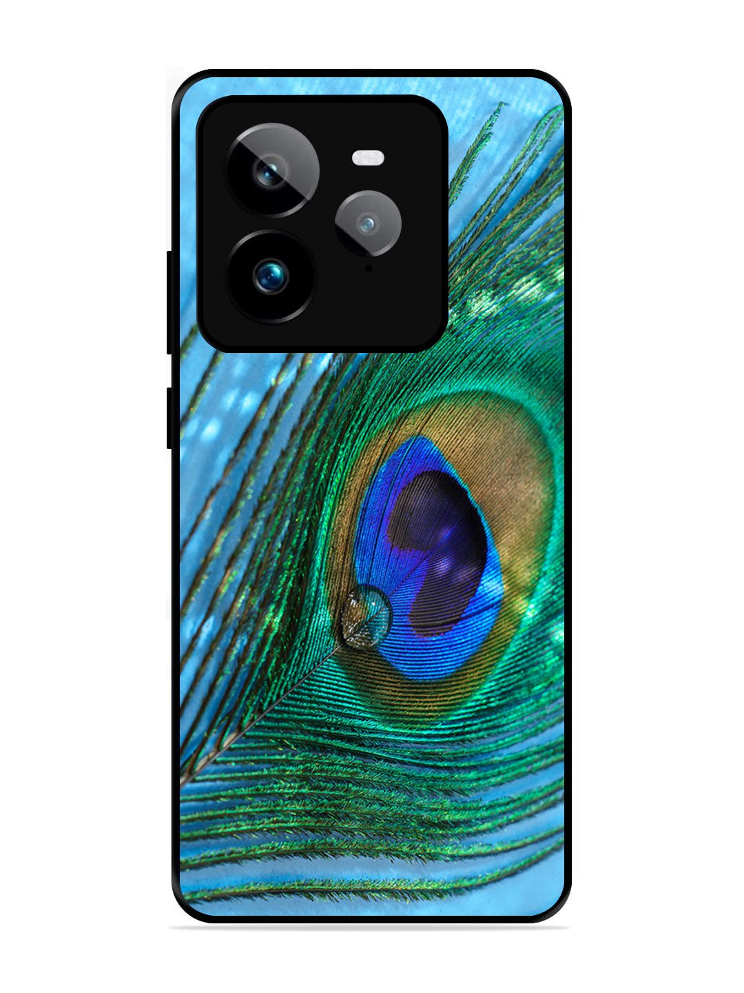 realme GT7 Pro A drop on Peacock Feather