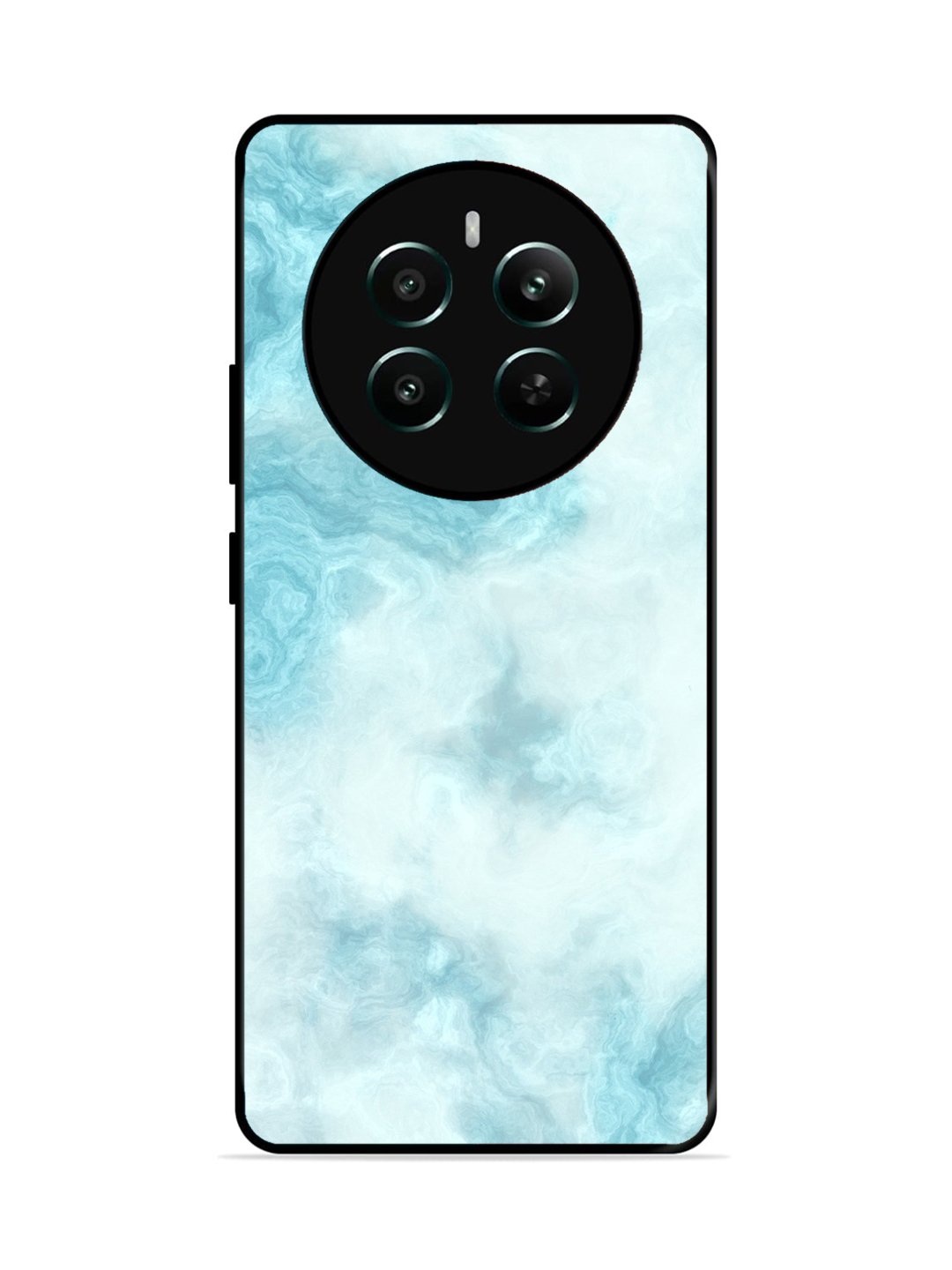 realme Narzo 70 Pro Light Blue with White Ocean Marble