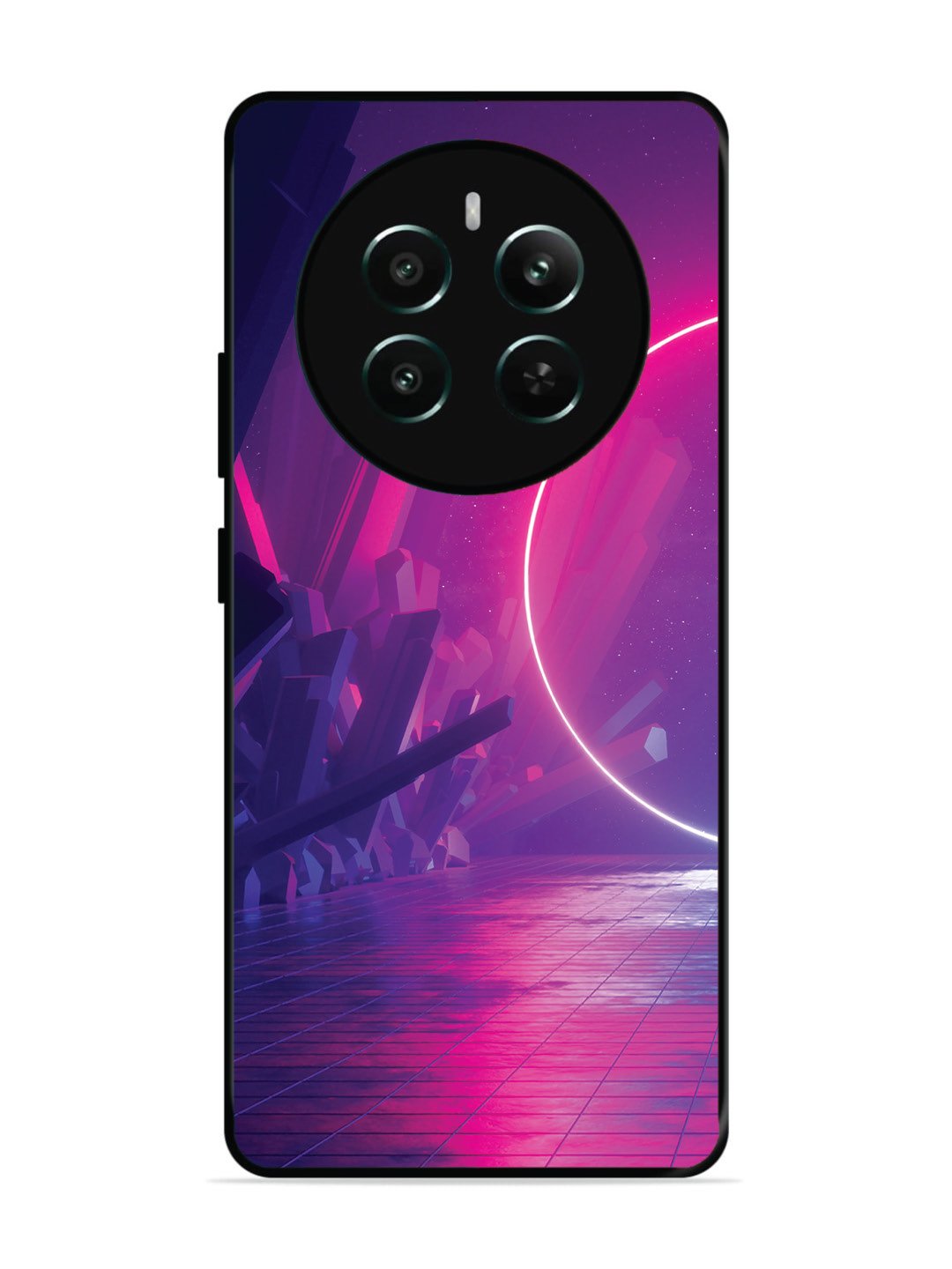 Realme Narzo 70 Pro abstract with Neon Light