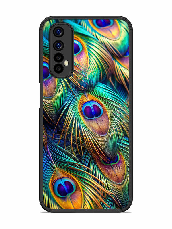 Realme Narzo 20 Pro peacock feather