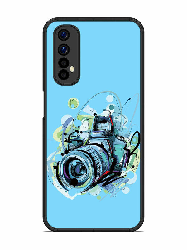 Realme Narzo 20 Pro Camera Blue Background
