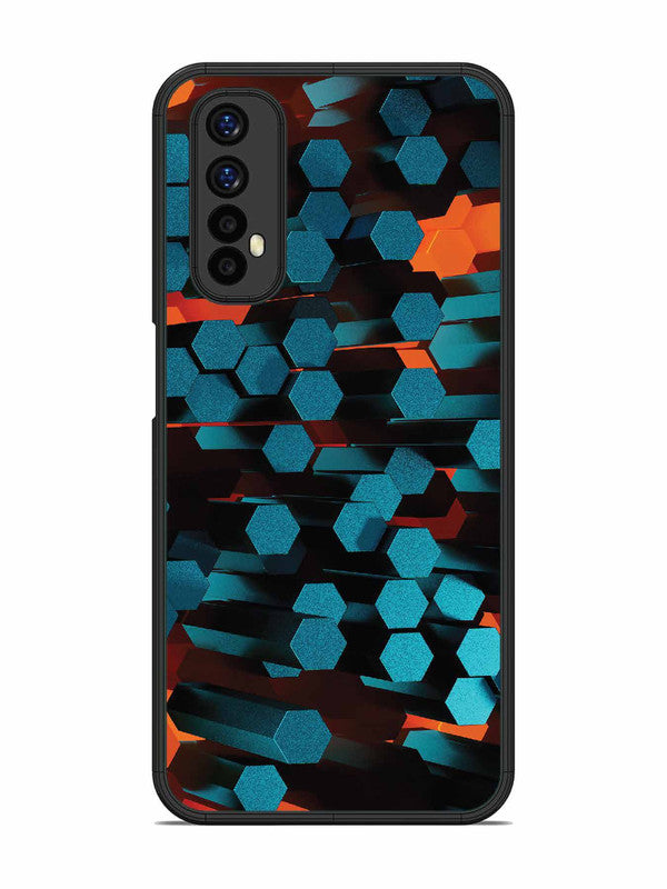 Realme Narzo 20 Pro Hexagon 3D Abstract