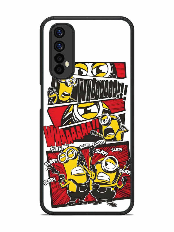 Realme Narzo 20 Pro Minions Comic Panel Action