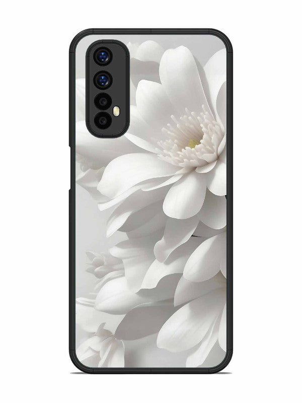 Realme Narzo 20 Pro Soft Focus Purity white Flower