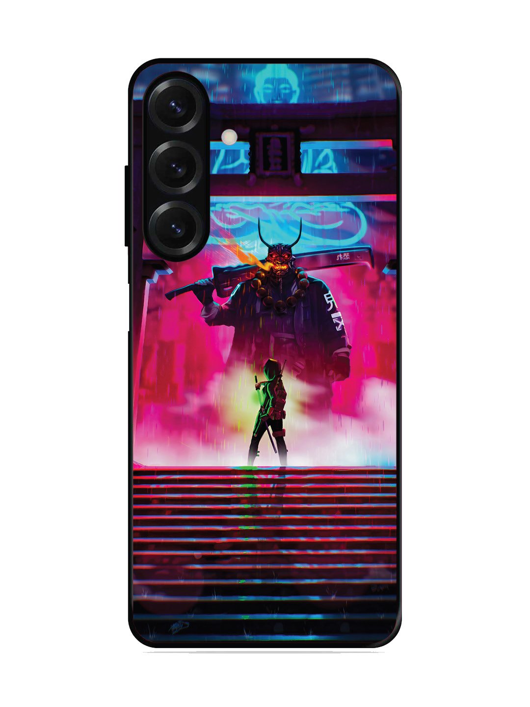 Samsung Galaxy M35 5G Cyberpunk Yokai Monster