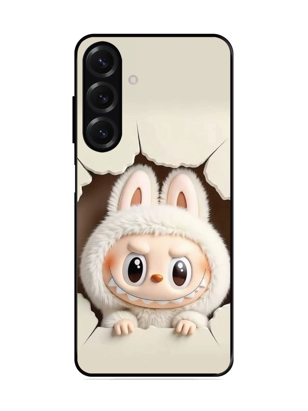 Samsung Galaxy M35 5G Labubu from Cracked Wall