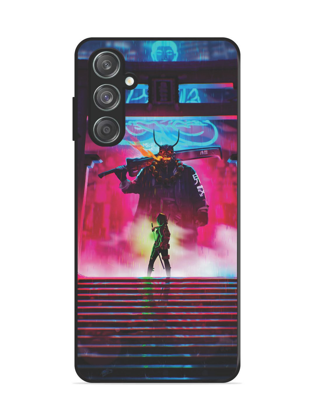 Samsung Galaxy F55 5g Cyberpunk Yokai Monster