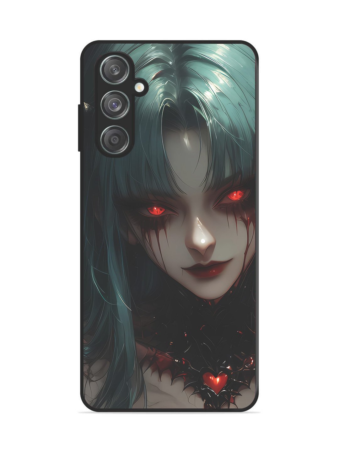Samsung Galaxy M33 5g succubus-demon-anime-girl-red-eyes