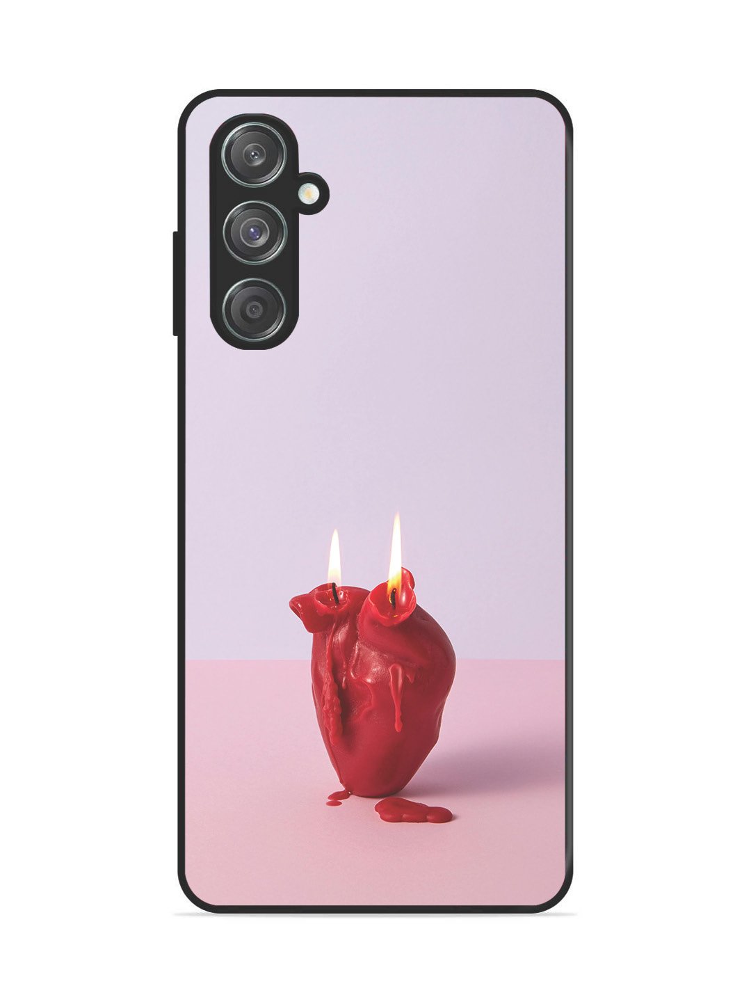 Samsung Galaxy M15 5G A Lighted Heart Candle