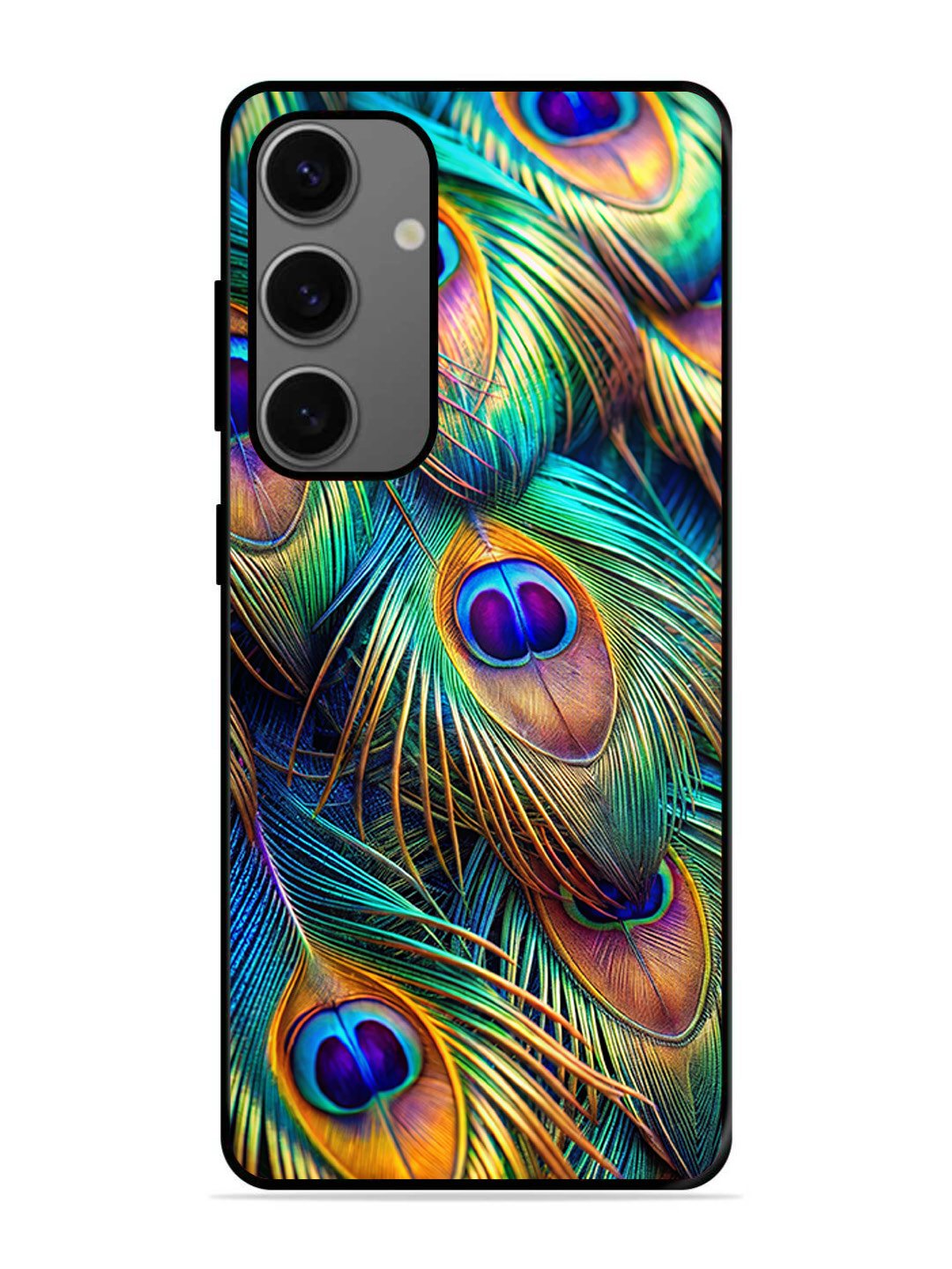 Samsung Galaxy A25 peacock feather