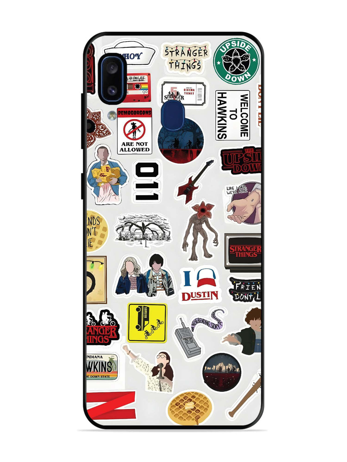 Samsung Galaxy A30 Stranger Things Sticker 4