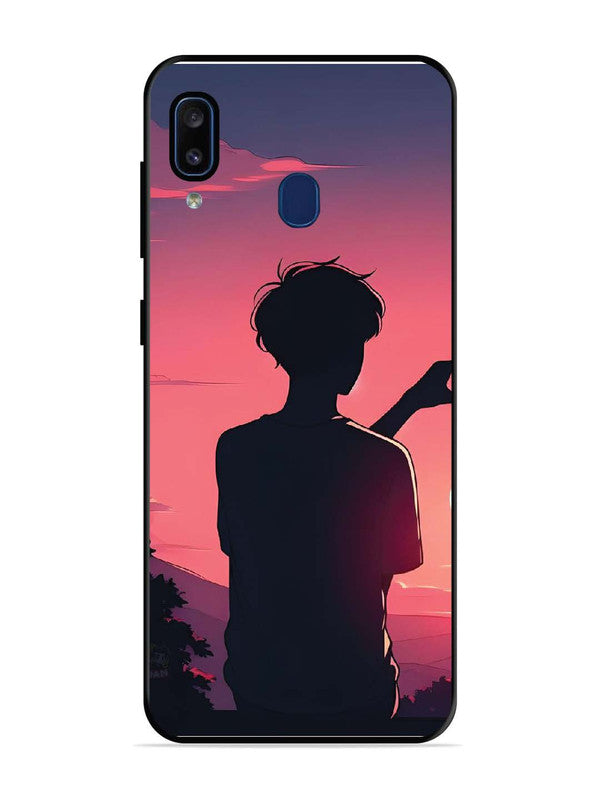 Samsung Galaxy A30 Love Heart with Hand Boy