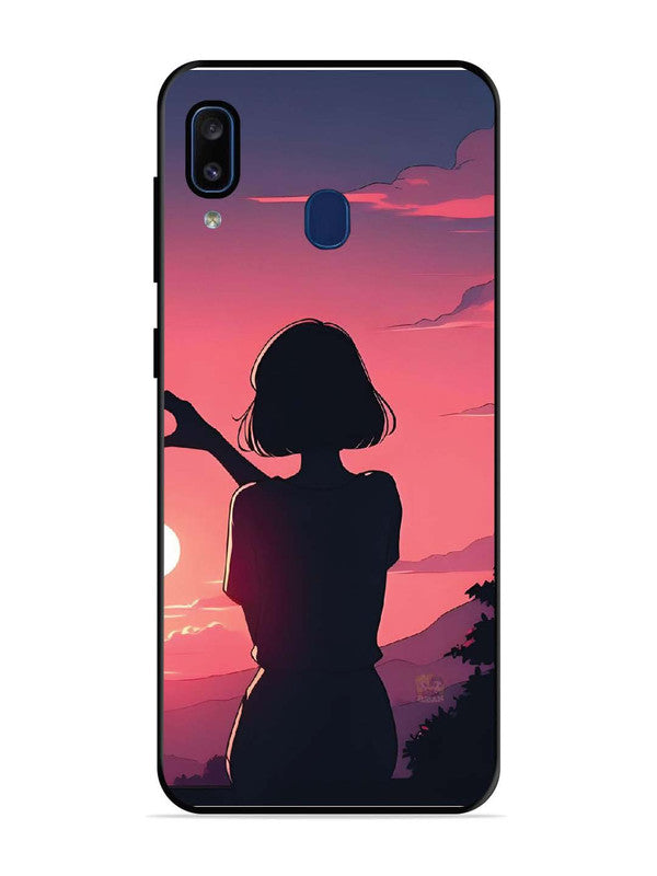 Samsung Galaxy A30 Love Heart with Hand Girl