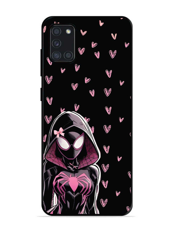 Samsung Galaxy A31 Spidergirl with hearts