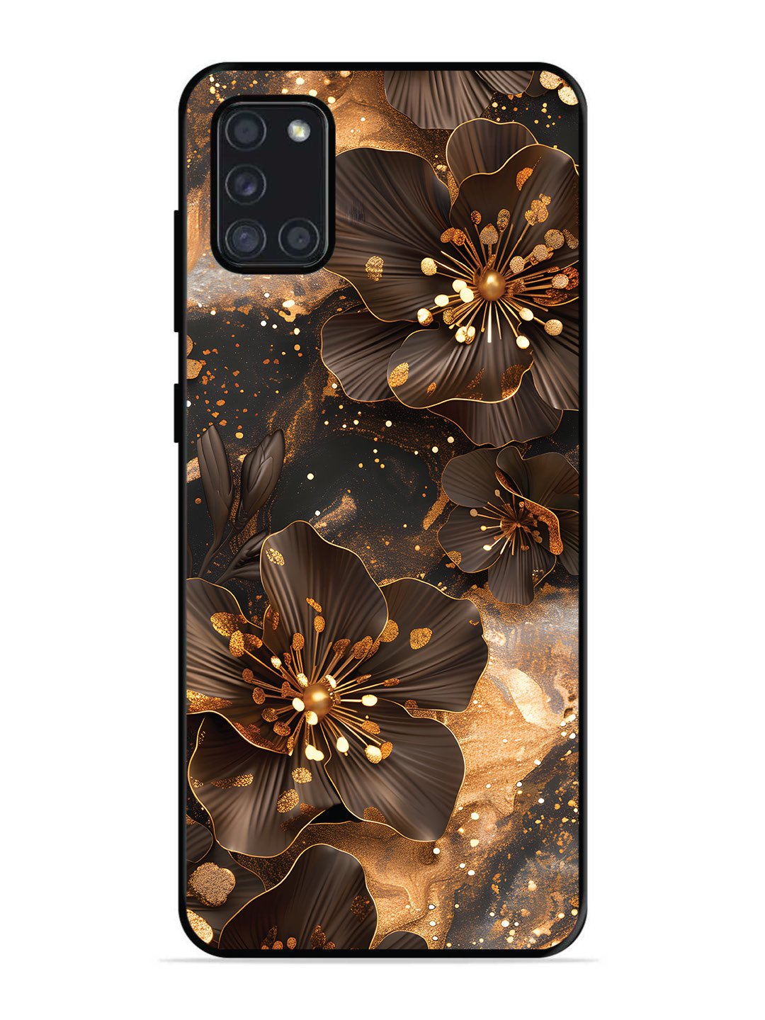 Samsung Galaxy A31 Golden Flowars