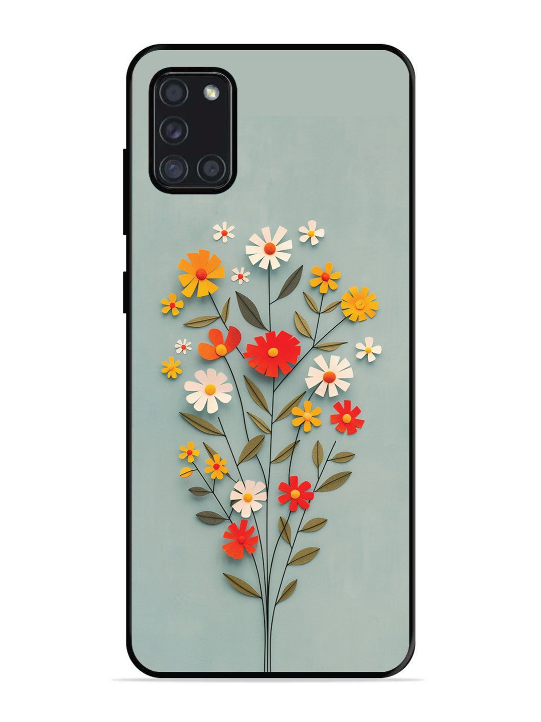Samsung Galaxy A31 Paper Flowers