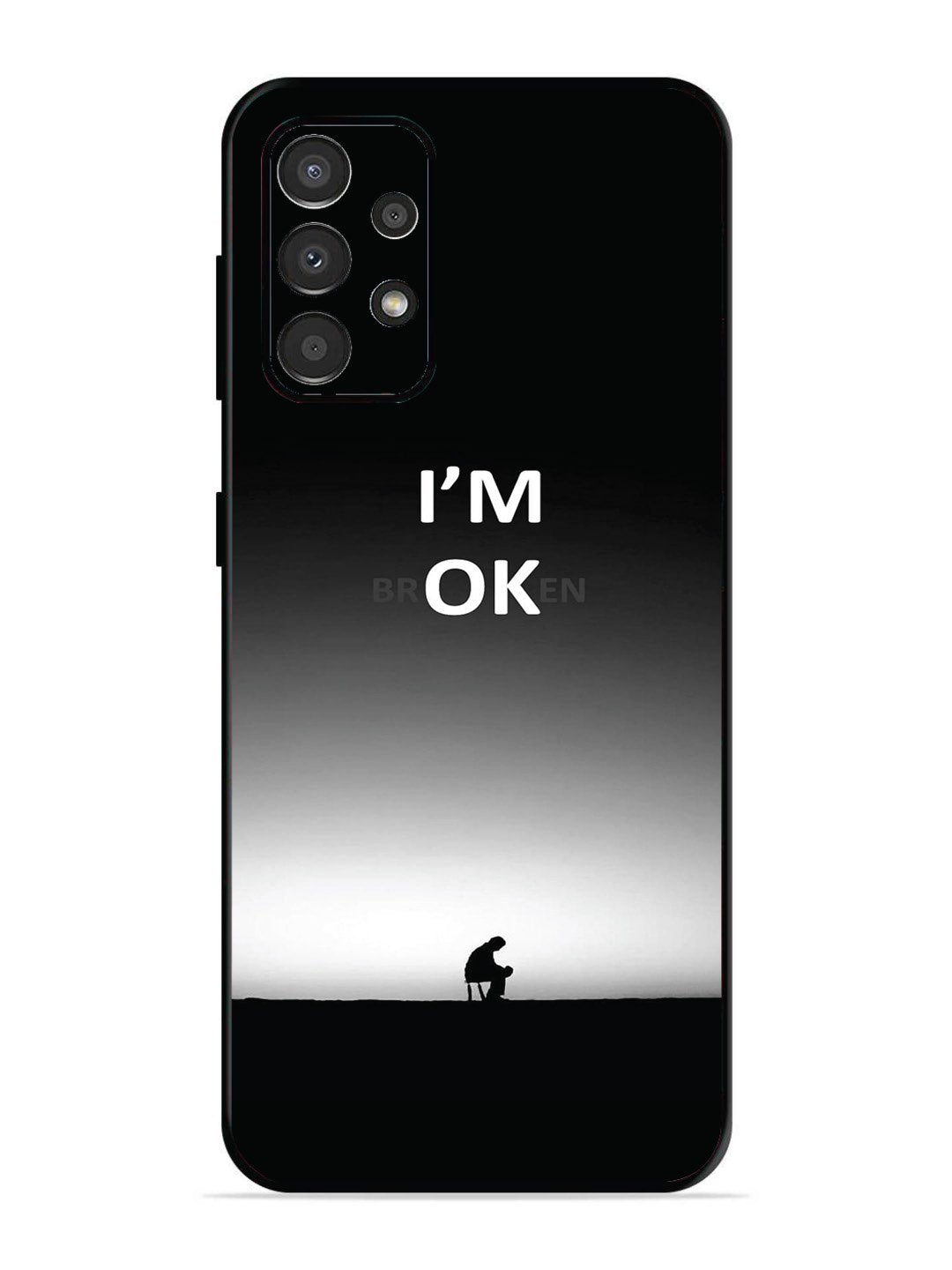 Samsung Galaxy A33 5G I'm Broken A man on Chair Alone