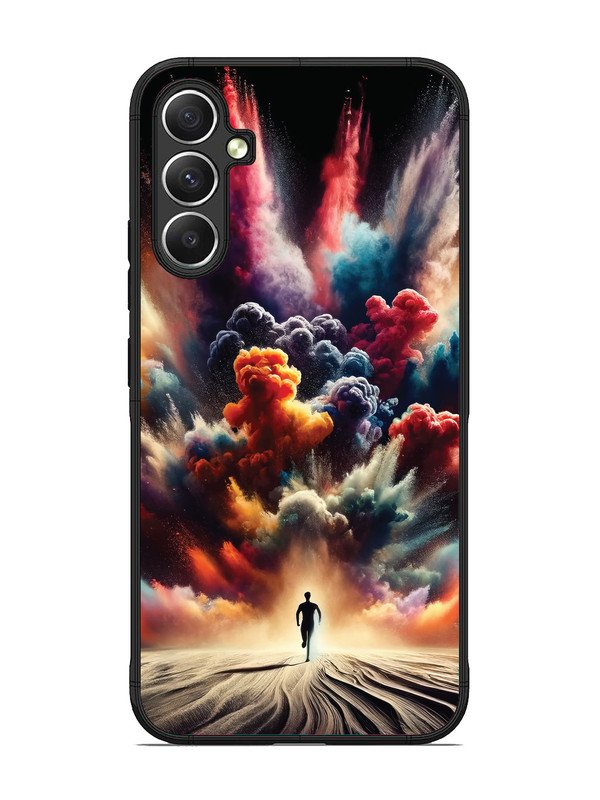 Samsung galaxy a34 5g colorful-blast-explosion