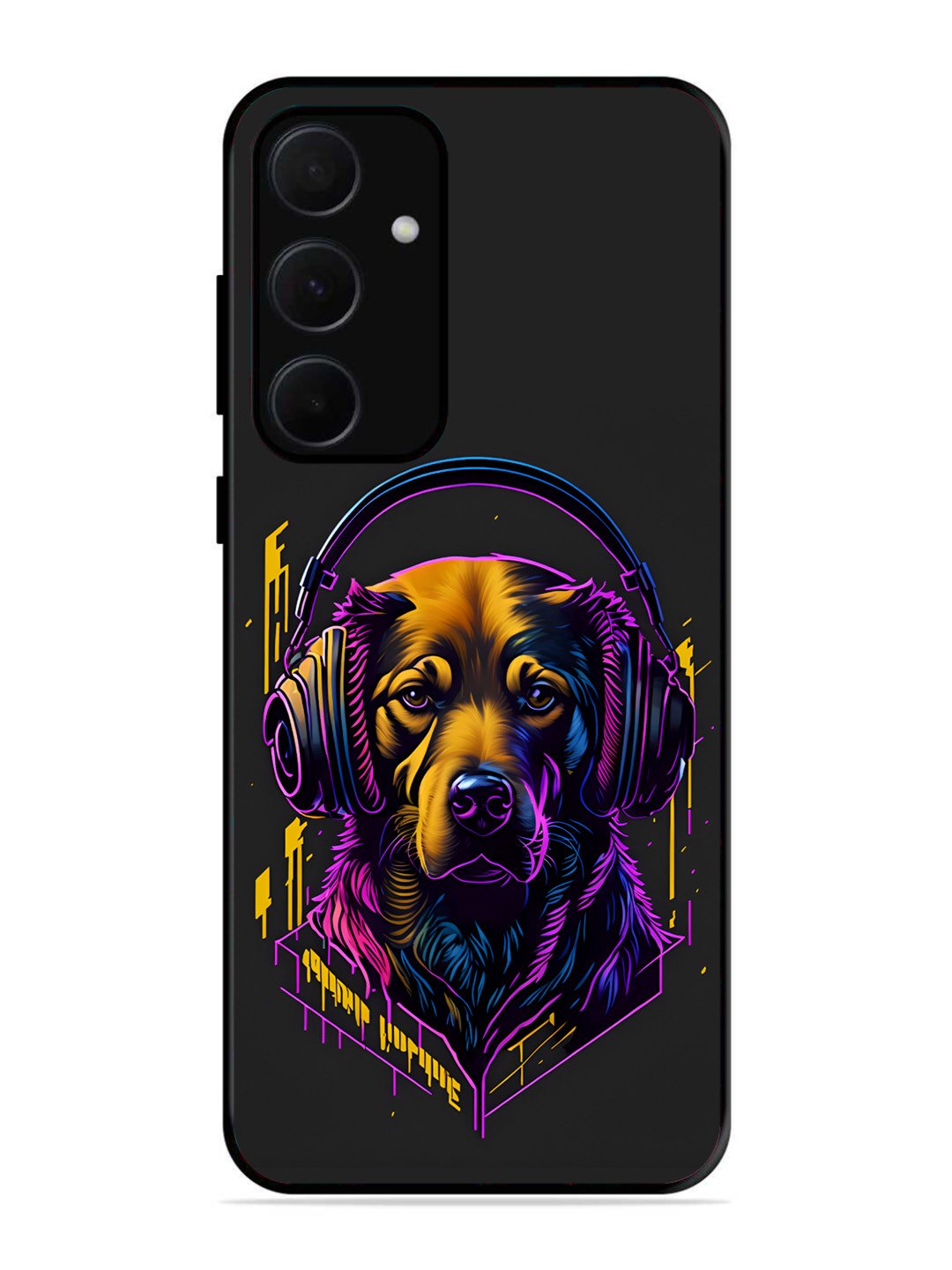 Samsung Galaxy A54 5G Music Lover Dog