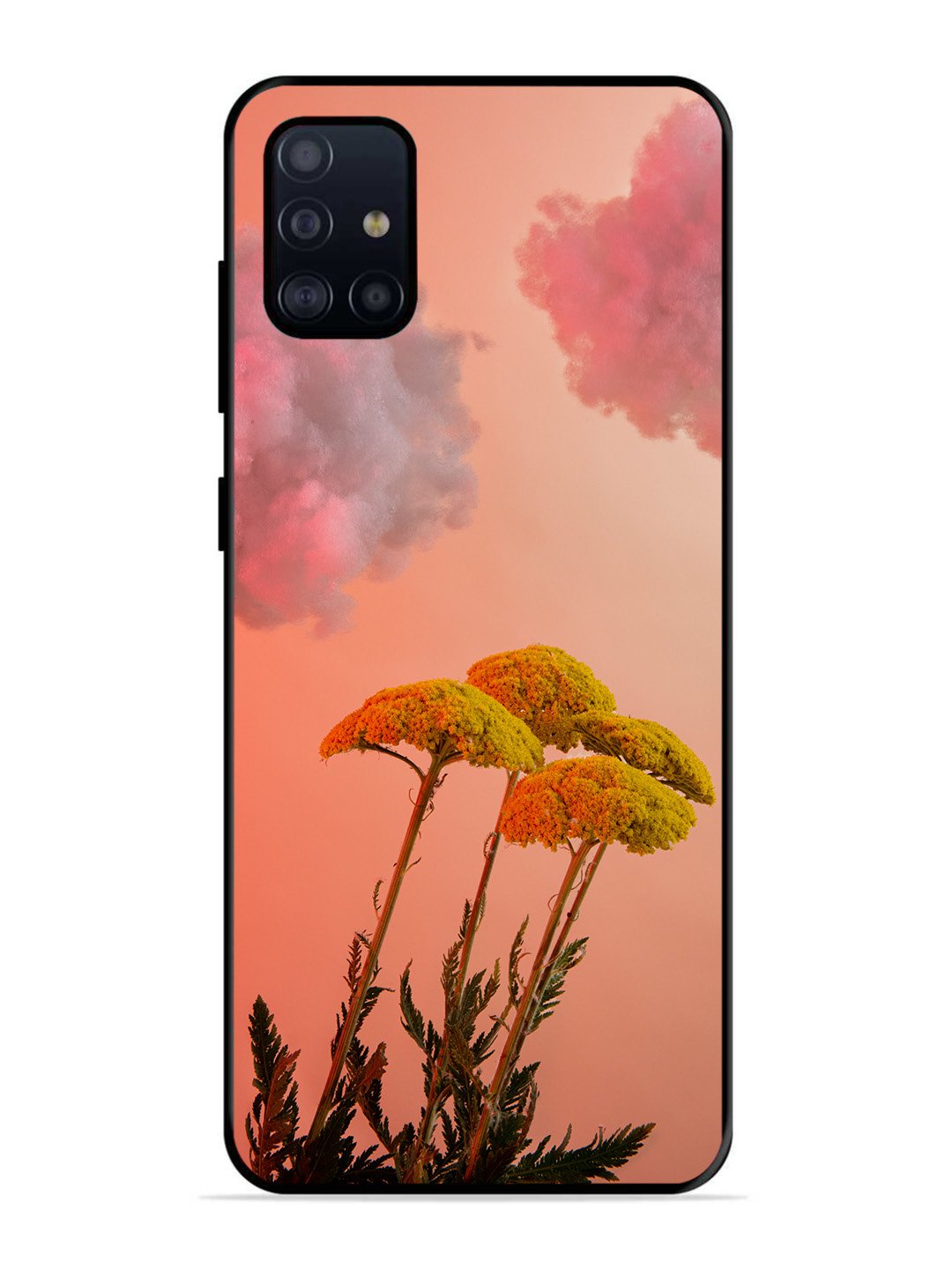 Samsung Galaxy A71 Floral Sunset Blossom Sky