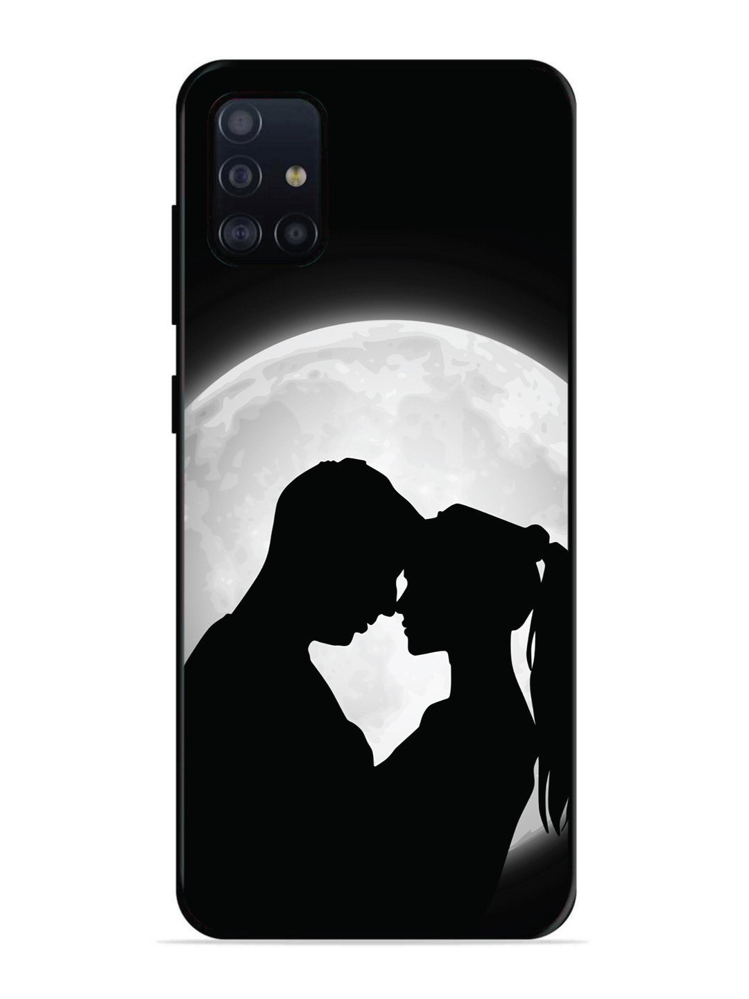 Samsung Galaxy A71 Couple on Moon