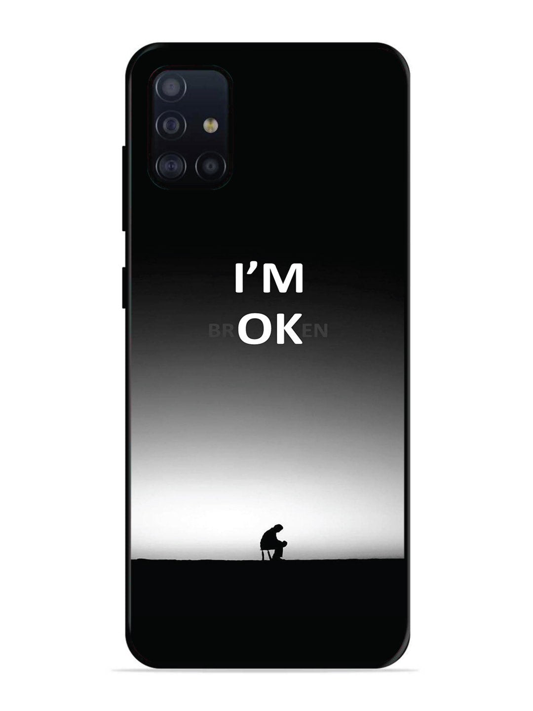 Samsung Galaxy A71 I'm Broken A man on Chair Alone