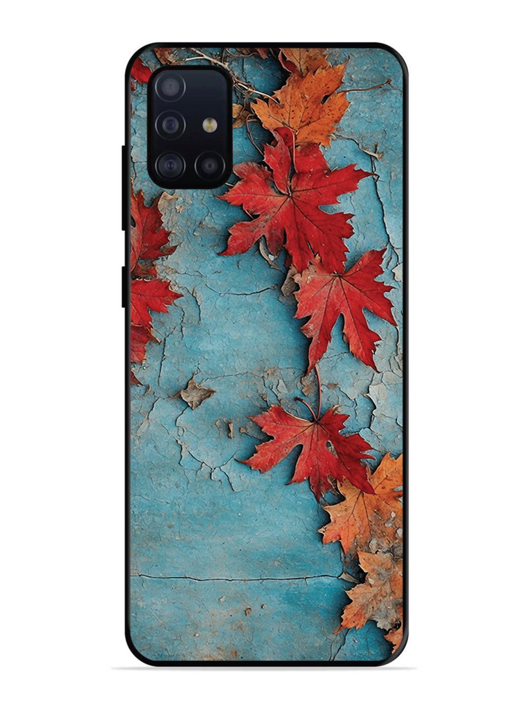 Samsung Galaxy A71 Autumn Leafs Marble