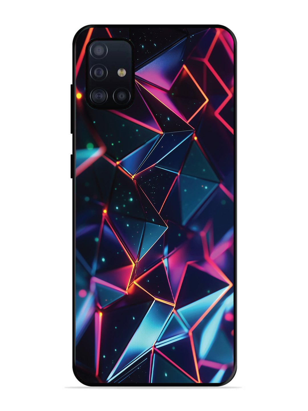 Samsung Galaxy A71 3D Abstract Polygon