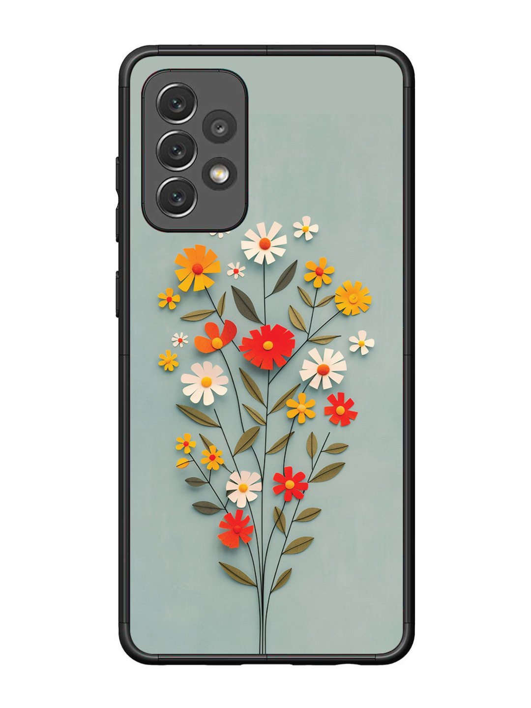 Samsung Galaxy A72 Paper Flowers