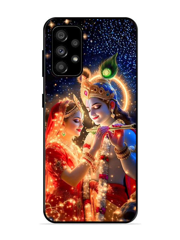 Samsung Galaxy A73 5G Radha Krishna posing with flute