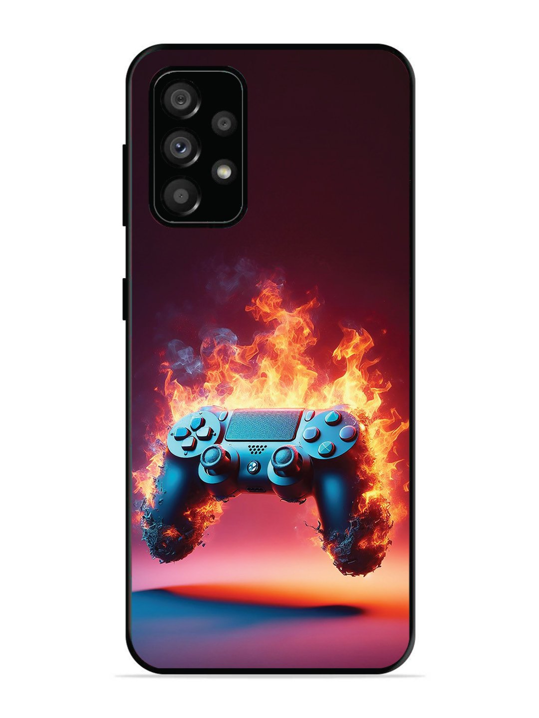 Samsung Galaxy A73 Console on fire