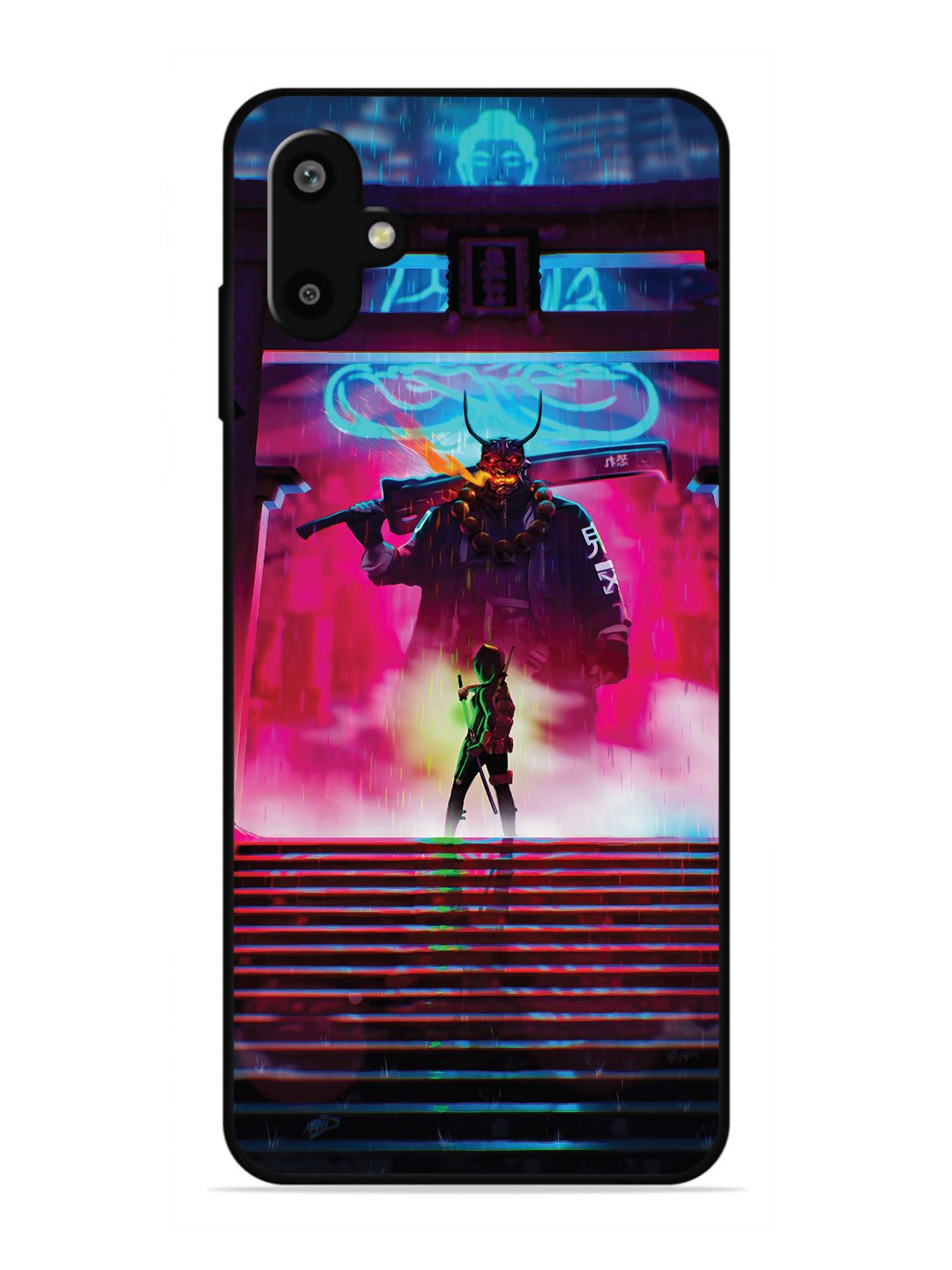 Samsung Galaxy F06 Cyberpunk Yokai Monster