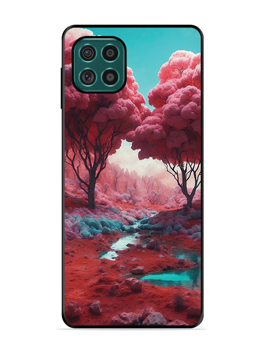 Samsung Galaxy F62 Pink Forest