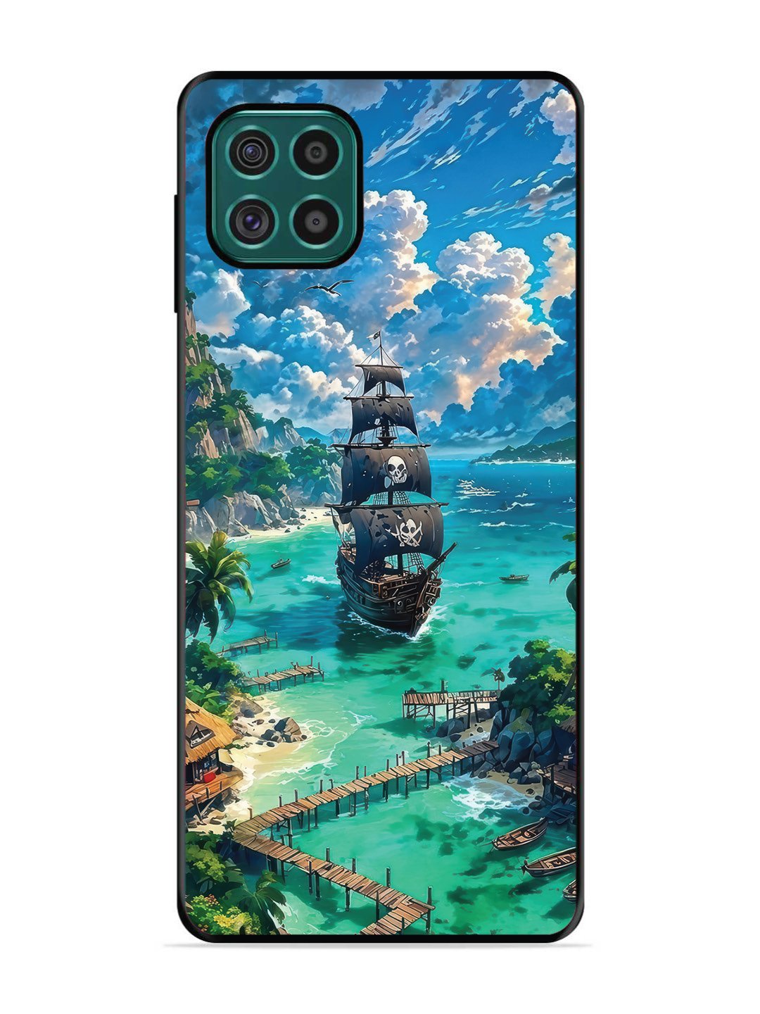 Samsung Galaxy F62 Pirate Ship Island
