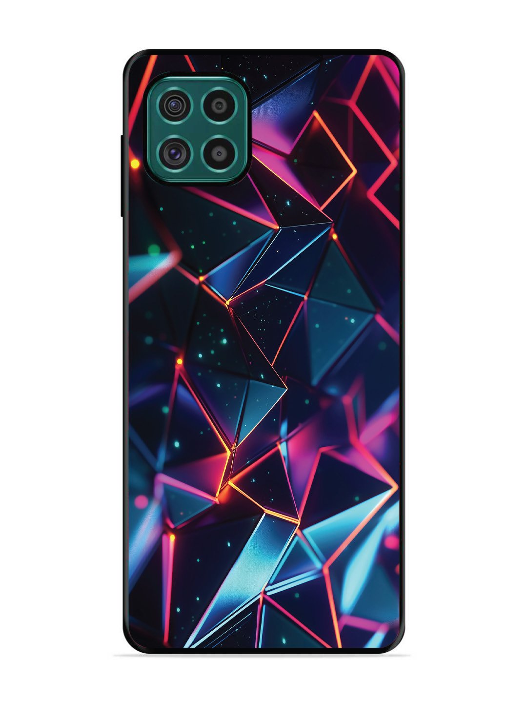 Samsung Galaxy F62 3D Abstract Polygon